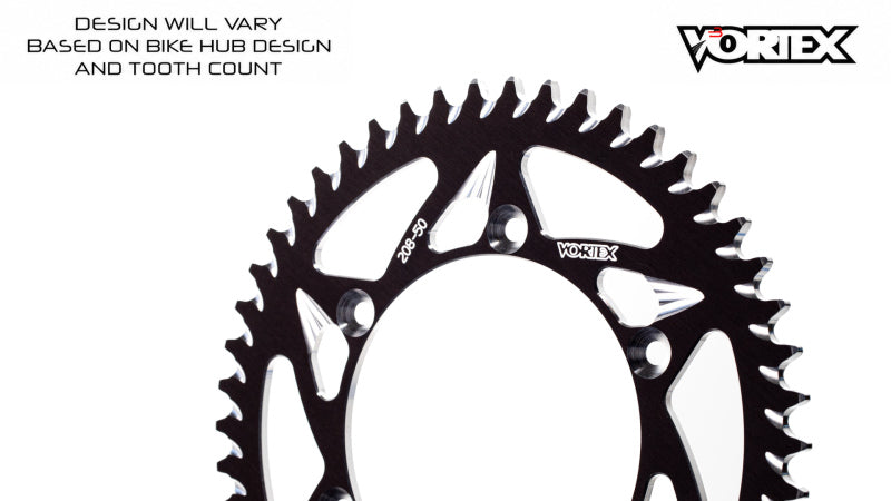 Vortex Racing 32 Tooth 520 Rear Sprocket - Black