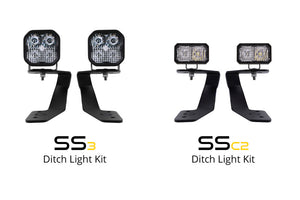 Diode Dynamics 18-21 Subaru Crosstrek Sport SS3 LED Ditch Light Kit - White Combo