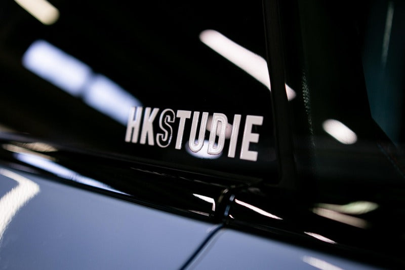 HKS HKSTUDIE Sticker - White