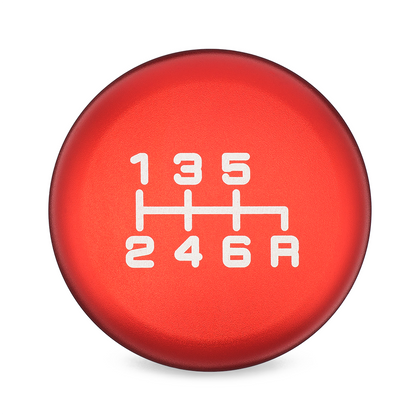 ESCO-T6 Shift Knob in Satin Red Anodized Finish