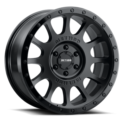 Method MR305 NV 20x9 18mm Offset 8x6.5 130.81mm CB Double Black Wheel