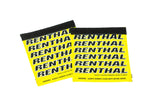 Renthal Team clean Grip - Yellow/White/Black