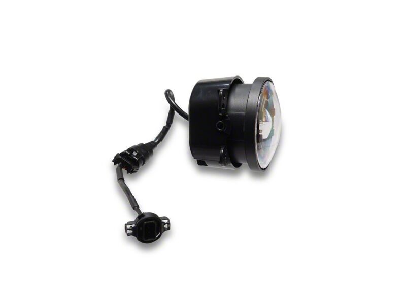 Raxiom 07-18 Jeep Wrangler JK V2 LED Switchback Fog Lights with Amber Turn Signal and Halo Rings
