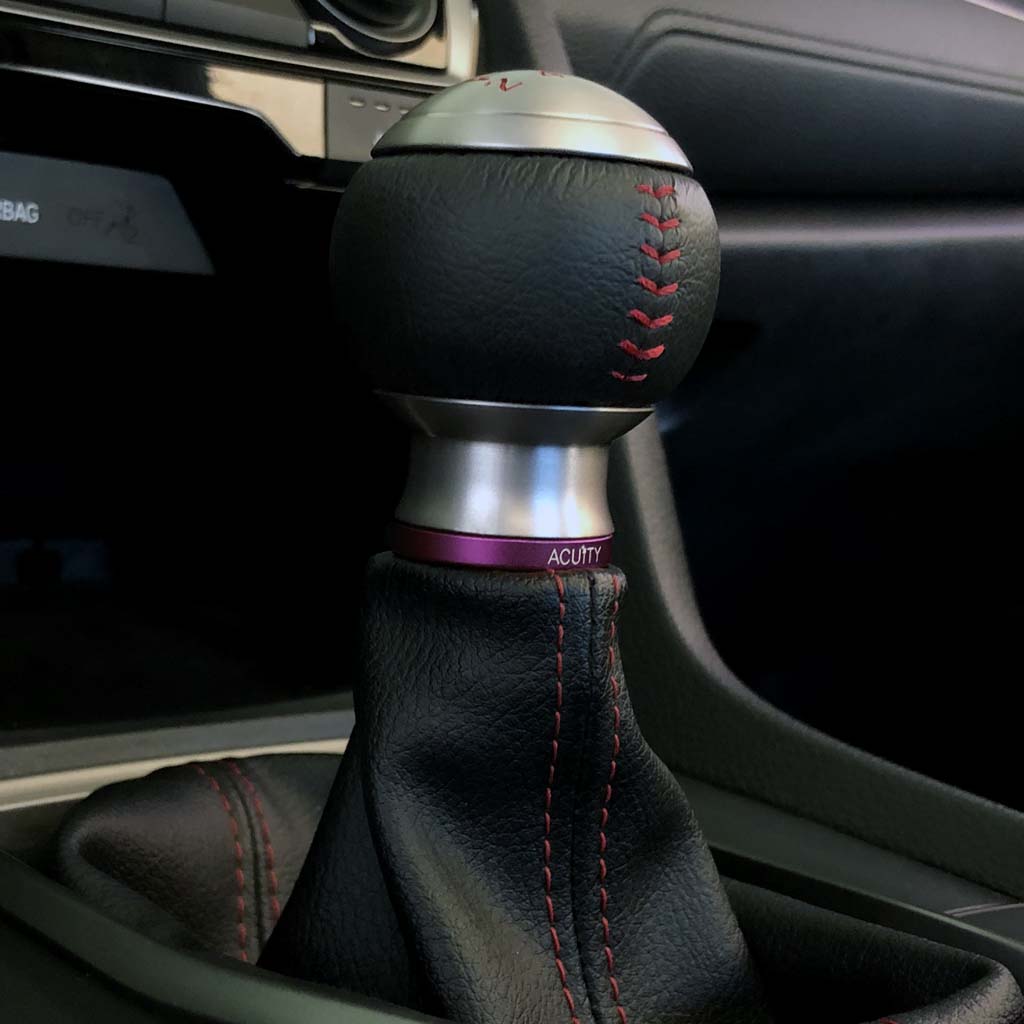 Shift Boot Collar Upgrade (Satin Purple Aluminum Finish)