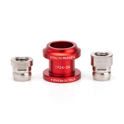 Shift Boot Collar Upgrade (Satin Red Aluminum Finish)