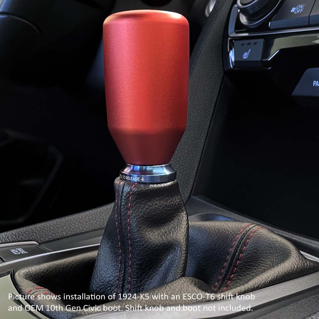Shift Boot Collar Upgrade (Burnt Titanium Finish)