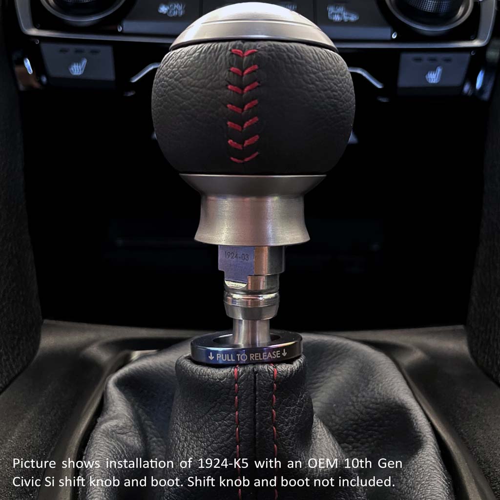 Shift Boot Collar Upgrade (Burnt Titanium Finish)