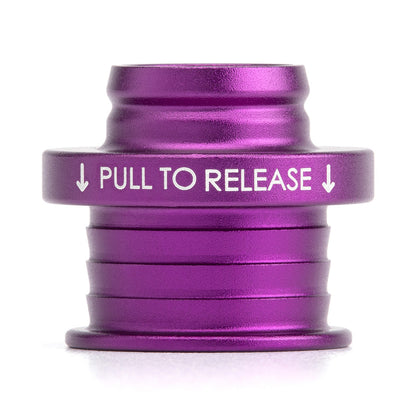 Satin Purple Aluminum Shift Boot Collar for POCO Shift Knobs