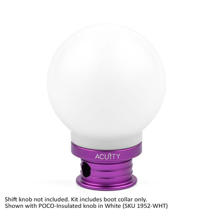 Satin Purple Aluminum Shift Boot Collar for POCO Shift Knobs