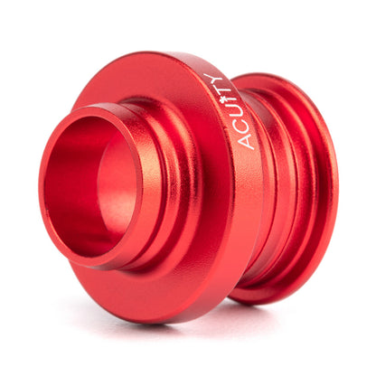 Satin Red Aluminum Shift Boot Collar for POCO Shift Knobs