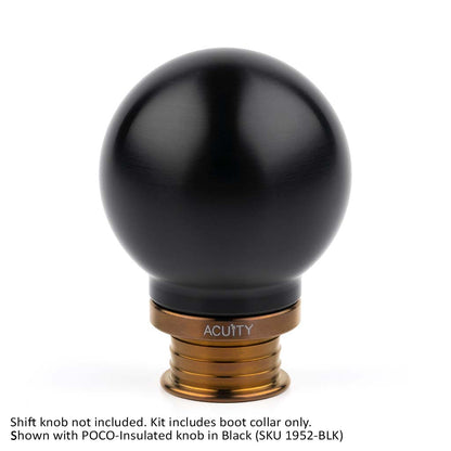 Burnt Gold Titanium Shift Boot Collar for POCO Shift Knobs