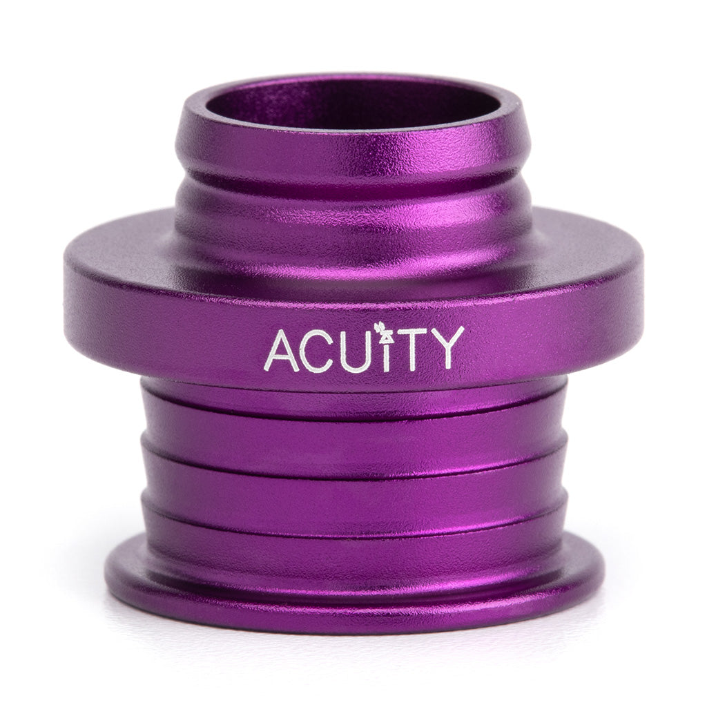 POCO Low-Profile Shift Knob in Satin Purple Anodized Finish