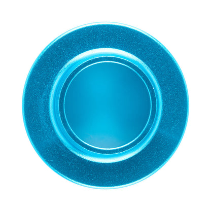 POCO Low-Profile Shift Knob in Satin Teal Anodized Finish