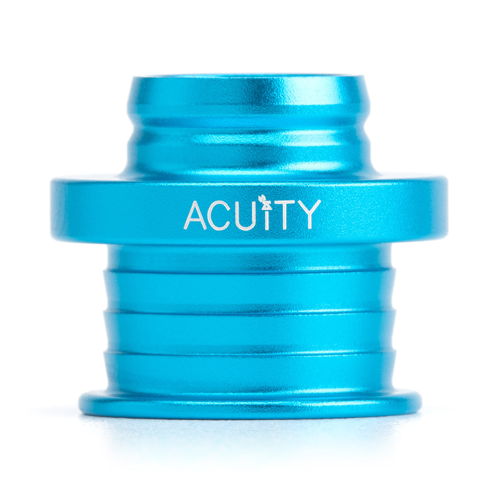 POCO Low-Profile Shift Knob in Satin Teal Anodized Finish