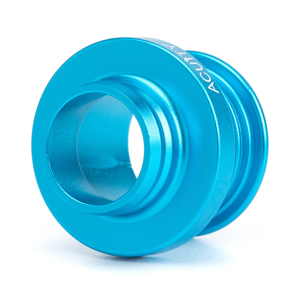 POCO Low-Profile Shift Knob in Satin Teal Anodized Finish