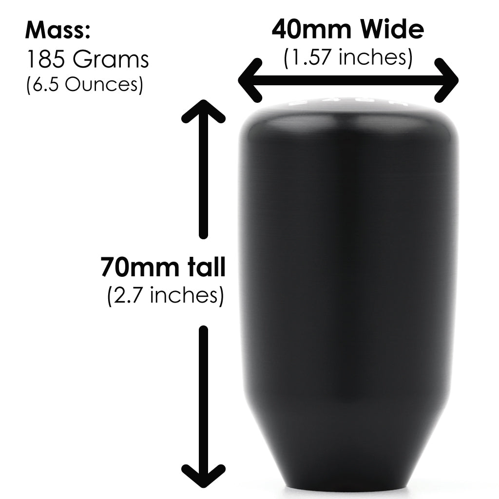 ESCO-Insulated Shift Knob in Black (M10X1.5)