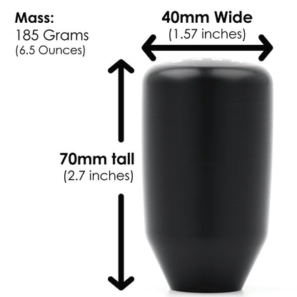 ESCO-Insulated Shift Knob in Black (M10X1.5)
