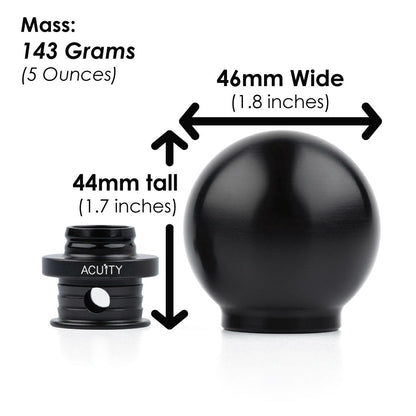 POCO Insulated Low-Profile Shift Knob in Black (M10X1.5)