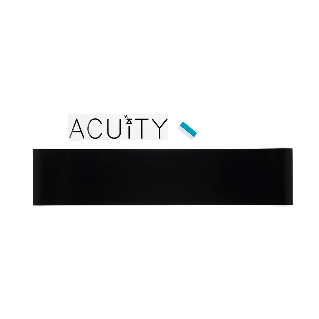 Matte Black Windshield Banner