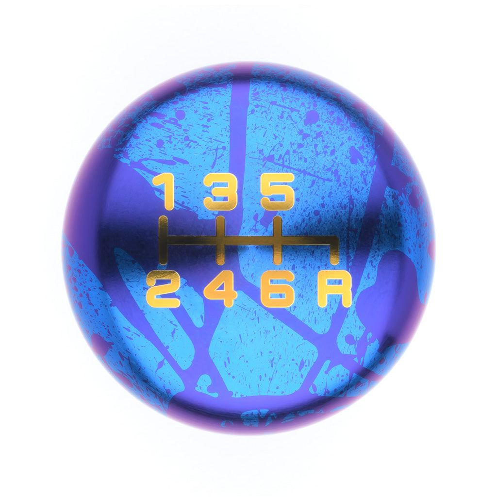 ESCO-Ti Shift Knob in Splatter Titanium Finish(M10X1.5)