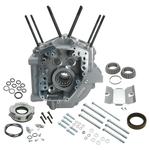 S&S Cycle 99-06 BT 4-18in Bore Crankcase - Silver