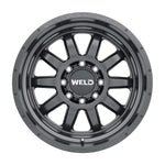 Weld Off-Road W101 20X10 Stealth 8X170 ET-18 BS4.75 Satin Black 125.1