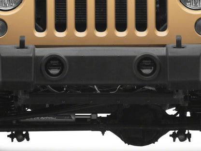 Raxiom 07-18 Jeep Wrangler JK Axial Series LED Angel Eye Fog Lights- Amber and White