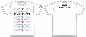 HKS T-SHIRT KATAKANA WHITE M