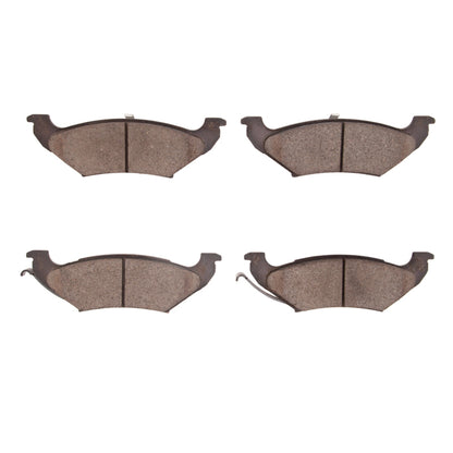 R1 97-00 Plymouth Grand Voyager Rear Ceramic Brake Pads
