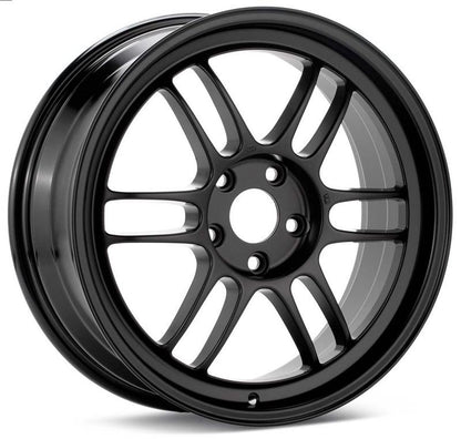 Enkei RPF1 17x7.5 5x100 48mm Offset 73mm Bore Matte Black Wheel  02-10 WRX & 04 STI (MOQ 40)