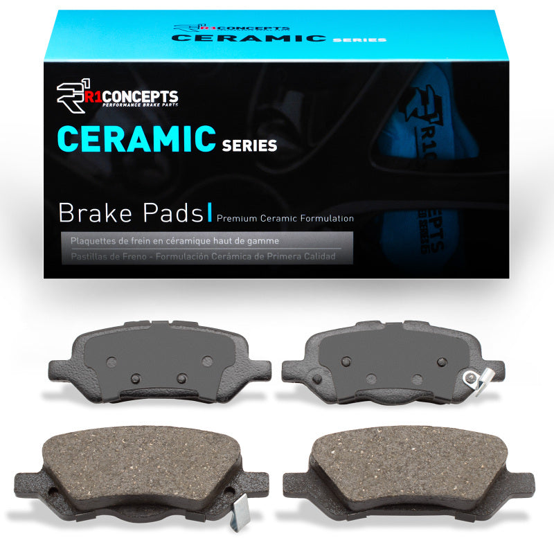 R1 09-15 Toyota Venza Rear Ceramic Brake Pads