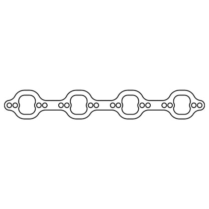 Cometic Ford 302 V8 Exhaust Mani Gasket .060in HTS 1.422in X 1.625in Port Dual Pattern 20 Pack