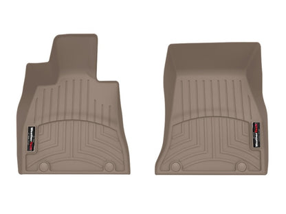 WeatherTech 25-25 Genesis G80 1st Row Front FloorLiner - Tan