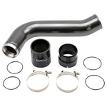 Wehrli 20-24 L5P Duramax 3.5&quot; Pass. Side Intercooler Pipe - Grape Frost