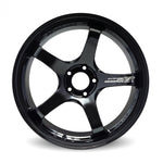 Advan GT Beyond 18x9.5 +45 5-100 Racing Titanium Black Wheel