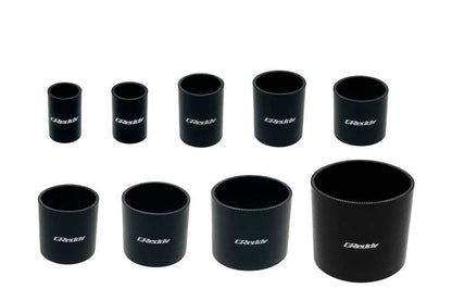 GReddy 60mm x 70mm Silicone Straight Hose - Black