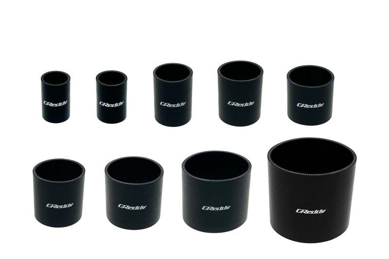 GReddy 54mm x 60mm Silicone Straight Hose - Black