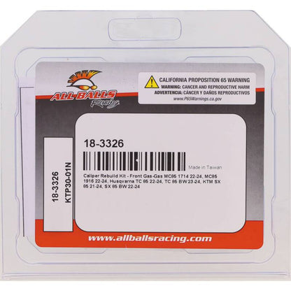 All Balls Racing Caliper Rebuild Kit