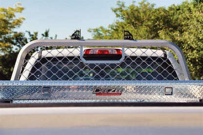 Dee Zee 15-23 Chevrolet Colorado Cargo Management Cab Rack - Silver Mesh