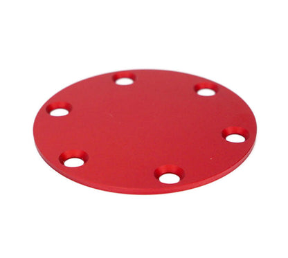 NRG Horn Delete Plate Laser Logo - Red