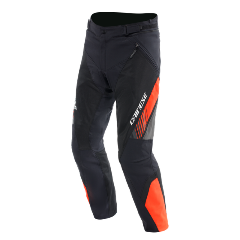 Dainese Drake 2 Air Absoluteshell Pants Black/Red Fluorescent Size - 48