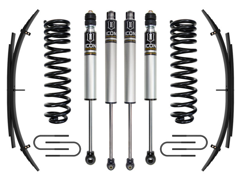 ICON 08-10 Ford F250/F350 2.5in Stage 1 Suspension System w/ Expansion Pack