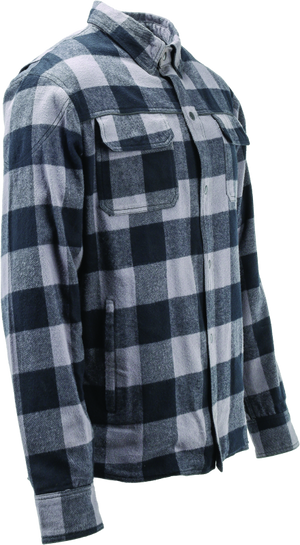 River Road Vise Flannel Moto Shirt - Large