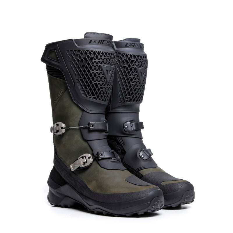 Dainese Seeker Gore-Tex Boots Black/Army-Green Size - 38