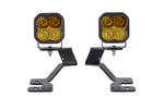 Diode Dynamics 2021 Ford Bronco Sport SS3 LED Ditch Light Kit - Sport Yellow Combo