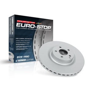 Power Stop 2013 BMW 528i Front Right Evolution High Carbon Geomet Coated Rotor