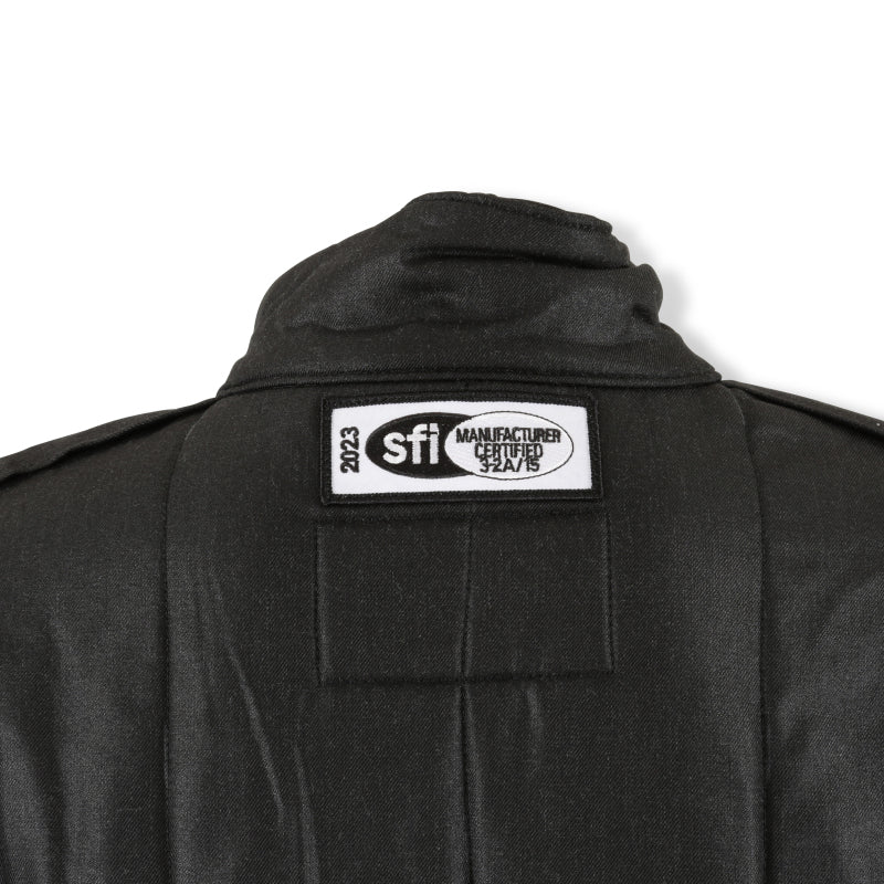 RaceQuip SFI-15 Jacket Black Extra Large