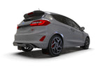 Rally Armor 18-23 Ford Fiesta ST MK8 Black UR Mud Flap w/Dark Grey Logo