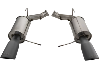 Roush 11-14 Mustang GT Black Tip Axle Back Exhaust