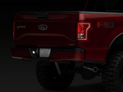 Raxiom 07-14 Ford F-150 Axial Series LED License Plate Lamps- Smoked